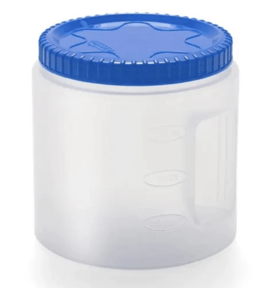 Containers, Jars, Food Containers, Cubasa 2.2 Liters - Blue - View 1