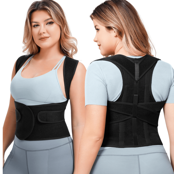 Make You More Beautiful, Beautiful Back, Straight Chest, Humpback Corrector, Teenagers And Adults Invisible Body Correction Strap, Anti-Humpback Correction, Posture Correction, Improve Posture Correction Products
