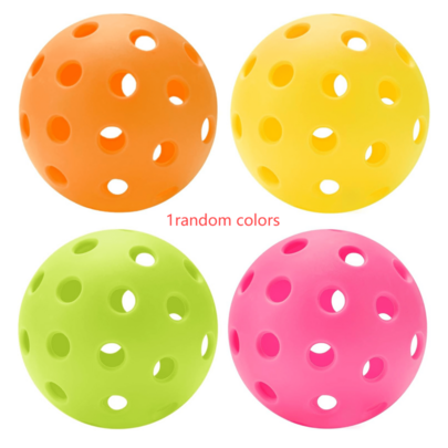 1/3pcs Random Color Games&Sports Practice Baseball, Plastic Baseball Training, Hollow Airflow Softball, Suitable For Pitching, Hitting, Receiving Training And Events At All Skill Levels