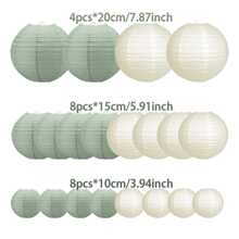20 PEÇAS Lanternas de Papel, Lanternas Decorativas Redondas, Lanternas Verde Sálvia e Marfim para Casamentos, Festas de Aniversário, Decoração Doméstica, Lanternas Marrom e Marfim Partiazoo, 20 PEÇAS Lanternas de Papel Decorativas Redondas Marrom e Marfim para Casamentos, Festas de Aniversário, Decoração Doméstica, Cerimônias de Formatura, Páscoa, Dia da Mentira