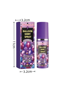 DOWMOO Agent éclaircissant pour ballons, agent antioxydant pour décoration de latex, agent protecteur éclaircissant pour mariage, agent de polissage pour célébration, finition mate anti-buée verrouillant la couleur jusqu'à un fini miroir, mise à niveau instantanée d'un lieu de fête haut de gamme