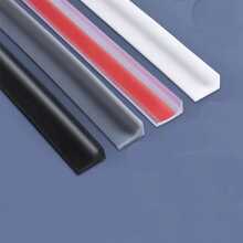 95/195CM Washbasin Countertop Waterproof Strip, Kitchen Countertop Waterproof Sticker, Wall Waterproof Strip, Bathroom Waterproof, Kitchen Decoration, Home Decoration, Need To Be Glued For Better Results! Home Bathroom Decor Summer Back To School
