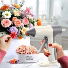 {Blue Hot Melt Glue Gun} == {Rechargeable, Wireless, Portable} == {Heats Up In 30 Seconds} = ={Comes With 19 High-Viscosity Glue Sticks} == {DIY Crafts} == {Essential For Small Home Repairs}== - Multicolor - View 11