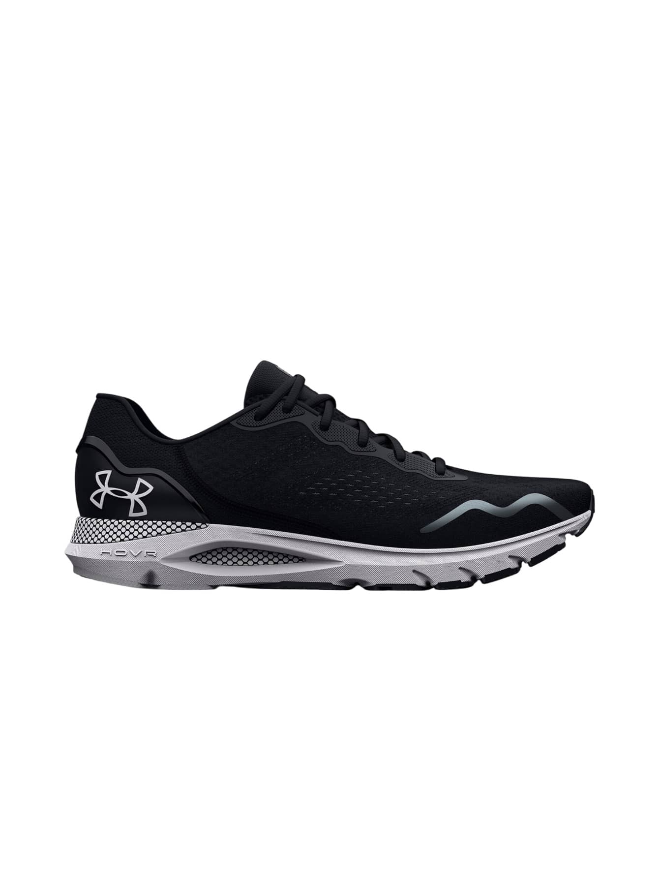 Under Armour HOVR 6-BLK Low-Top Versatile Casual Sneakers - Black - View 1