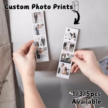 Individuelle Fotoautomaten-Stil Magnete - personalisierte Kühlschrankbeigaben für Hochzeiten, individuelles Foto, Foto-Magnet, individuell, individuelle Fotosteifen, Fotosteifen-Foto-Magnet, Geschenkidee, Geburtstage, einzigartige Party-Bevorzugungen & Erinnerungsstücke - eingravierte Erinnerungen mit hochwertiger magnetischer Rückseite - lustige Heimdekoration für Weihnachten, Jahrestage, Familie & Freunde