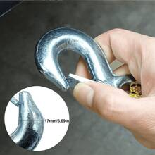 Tow Strap With Hooks. High-Quality 4cm X 4m Car Tow Rope Strap, Random Color - Multicolor - View 6