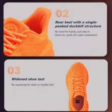 BMAI 男士 PURE LIGHT 慢跑鞋 - 轻便、有弹性、耐用、耐磨、安静、厚底，外观时尚，适合慢跑、骑行、露营、健身、通勤和休闲穿着