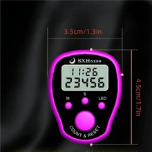 1 pieza Contador de anillos manual minimalista y portátil, apropiado para conteo de negocios, oración, regalo