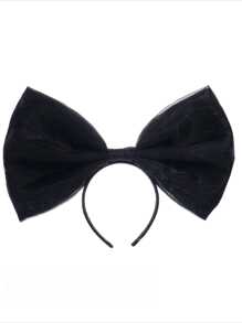 1 pieza Diadema de mujer nueva y extra grande con lazo 3D de tela, diadema dulce y linda, accesorio para el cabello, diadema, aro para el pelo