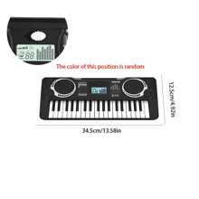 Piano digital de 37 teclas, piano musical de simulación
