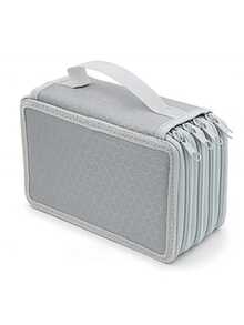 School Pencil Case/Box Pencil Case/Four Layer Pencil Case With 72 Color Holes/School Supplies/Papela Marisa - 灰色 - 查看 2