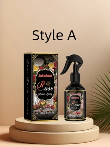 jakehoe Room Spray (Rose Scent); Rose Room Spray; Home Fragrance Spray; Air Freshener; Fragrance Linen Spray; Fragrance Spray; Air Freshening; Fabric Deodorizing; Long Lasting Fragrance; Hypoallergenic Formulation