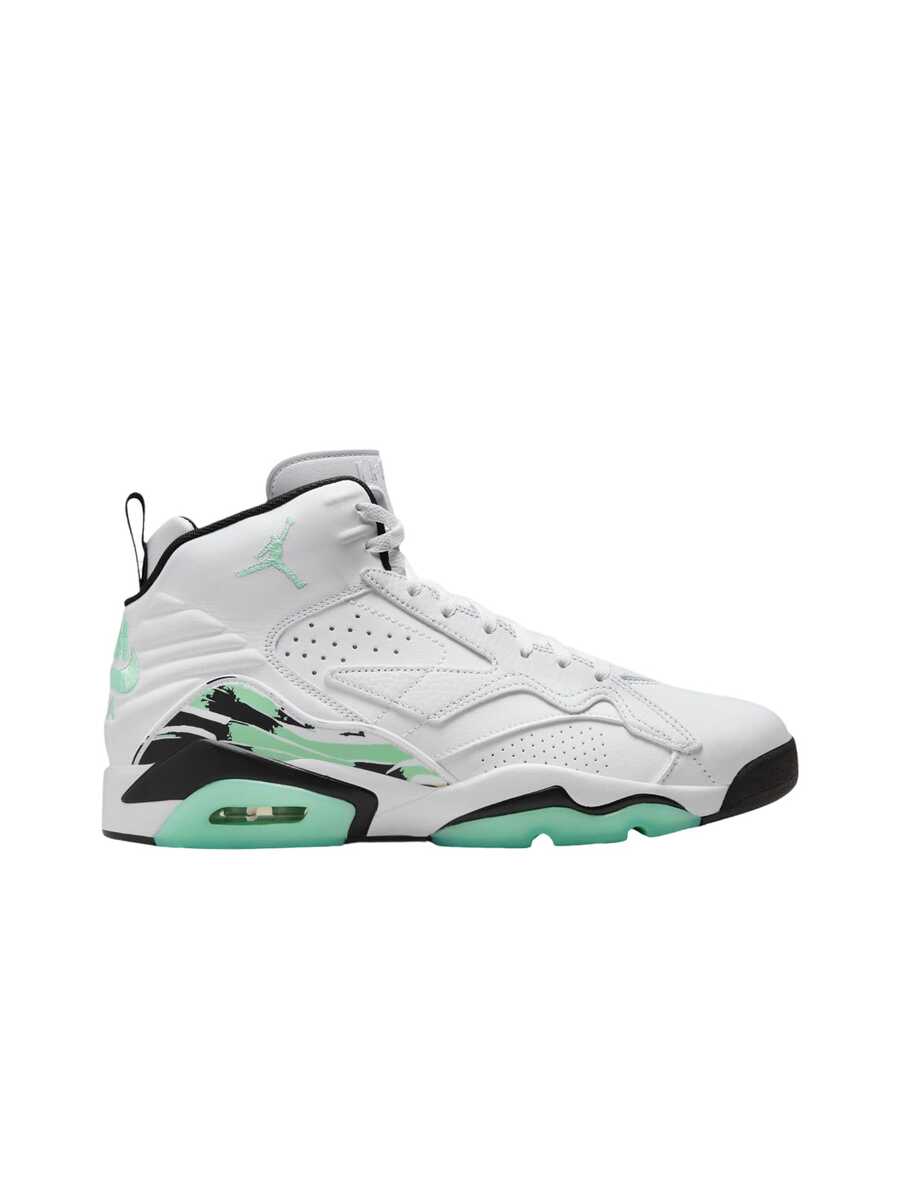 Nike Jumpman MVP - WHITE GREEN GLOW BLACK - View 1