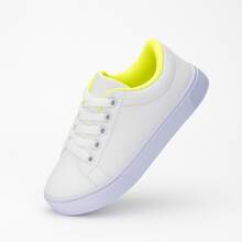 Kit 2 Pairs Of Versatile Boys' High School Sneakers For Everyday Wear With Style - 黑色 - 查看 5