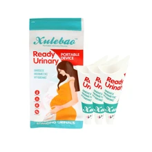 Orinal para mujer, botella portátil para orinar, embudo para orinar de pie para mujeres, dispositivo para orinar de pie para acampar, exteriores, senderismo, adecuado para mujeres embarazadas, orinal de emergencia para baños de mujeres en viajes al aire libre.
