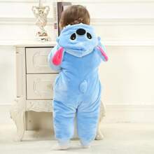 nerd hunters Pyjama Onesie Alien Bleu - Costume, Déguisement et Grenouillère pour Bébés