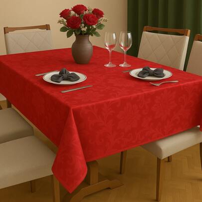 Festa Junina Toalha De Mesa Jacquard Decoração Natalina