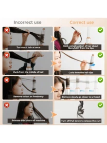 UKLISS Multifunctional 5-In-1 Upgraded Package, 600 Million Times High-Speed Hair Dryer Brush (Including Negative Ion Anti-Frizz), Fluffing Comb, Curling Comb, Straightening Brush, One-Touch Automatic Curling Iron, Integrating Blow-Drying, Hair Care And Styling, One Machine Is Equivalent To Five Machines, Say Goodbye To Cumbersome, Suitable For Home, Travel And Portable Holiday Gifts,Travel,Hair,Travel Essentials - Xem 10