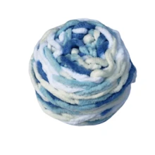 1卷多色冰棒色毛线,柔软粗线,适合DIY钩编,可用于制作手工毯子、围巾、帽子、靠垫或其他家居装饰品。 - 彩色 - 查看 27