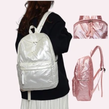 Women's Backpack School Bag Fashion Waterproof Resistant For Notebook Travel Work - White - View 3