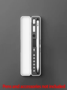 Custodia protettiva adattatore porta penne per Apple Pencil 1a e 2a generazione, elegante, durevole, compatta e portatile, adatta per penne per tablet iPad (penna e accessori non inclusi)