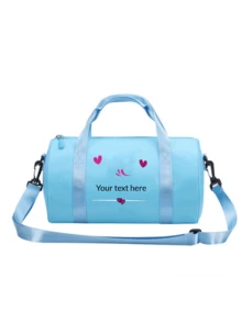 This Personalized Dance Bag Can Be Printed With Your Name, Making It An Ideal Choice For Dance, Sports, Latin Dance, And Various Occasions. Its Large Capacity Allows It To Be Used As Both A Shoulder Bag And A Travel Bag, Making It Practical And Convenient For Daily Use. It Also Makes An Ideal Gift For Friends And Family. - Blue - View 7