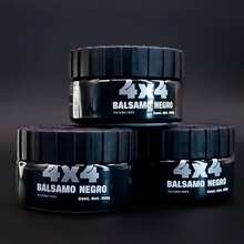 Cera balsamo barba bigote cubre canas con color tinte de pelo instantáneo para hombre semipermanente cera de barba color fuerte pintura de barba tinte colorante de barba bálsamo de bigote de ennegrecimiento temporal natural - Negro - Ver 7