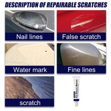 Car Scratch Repair Cream, Scratch Remover, Automotive Abrasive Polishing Paint Care Products