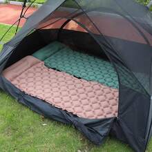 Inflatable Camping Mattress Self-Inflating Outdoor Hiking Camping Mat Air Bed - Green - View 5