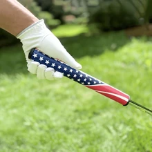 1 pieza Putter de golf con diseño de tigre, de 32 a 36 pulgadas, con funda, número limitado. Mejora la velocidad y precisión de la bola con la línea de puntería.