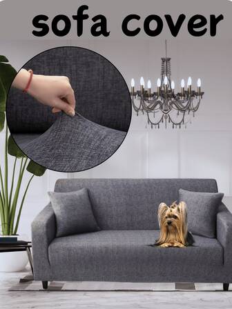 One Piece Elastic All Inclusive Sofa Cover, Suitable For Both Straight And L-Shaped Sofas, Comfortable And Breathable, Suitable For All Seasons, And Can Be Used In Various Scenarios Such As Living Rooms, Hotels, Restaurants, Etc.