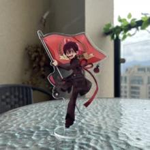 Figura de pie de acrílico de 15cm de Nene Yashiro, Kou Minamoto, Tsuchigomori del anime "Toilet-Bound Hanako-Kun" como decoración de escritorio, regalo de cumpleaños o cosplay - Multicolor - Ver 8