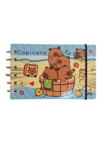 Capybara Coloring Book, 48 Sheets, 180g, Holographic Acetate Back To School - Modelo 7 - View 1