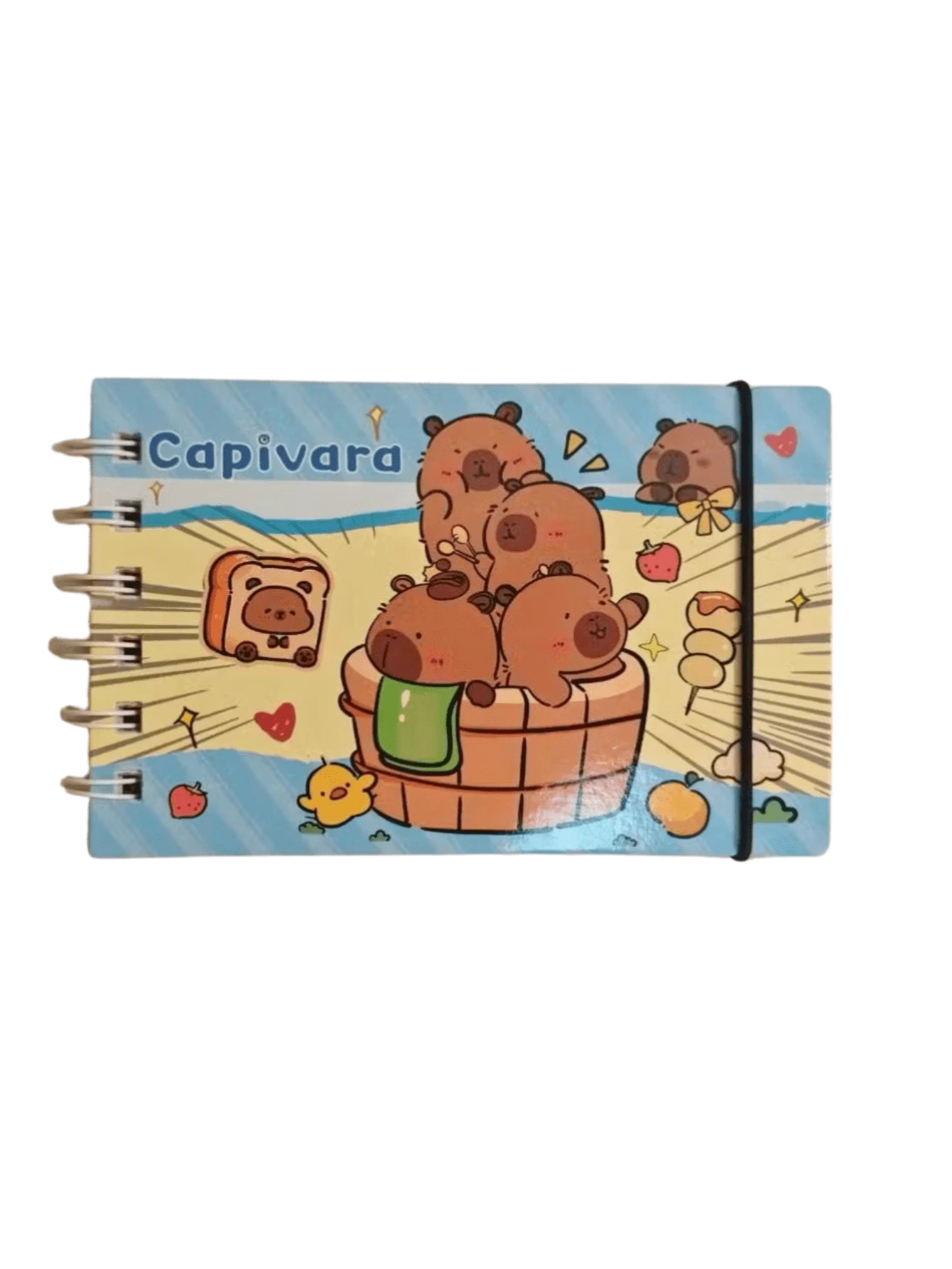 Capybara Coloring Book, 48 Sheets, 180g, Holographic Acetate Back To School - Modelo 7 - View 1
