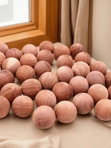 10pcs/20pcs Cedar Wood Block Assortment For Closet Storage Stop Clothes Damage, Wardrobe Freshener, Moth Repellent, Insect/Pest Control, Home, Bathroom, Wardrobe Essential