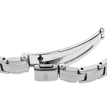 Seiko Reloj de cuarzo para mujer Seiko, esfera dorada, caja y pulsera de acero inoxidable, estilo de negocios, adecuado para uso diario, modelo SXDH04P1, resistente al agua 100M
