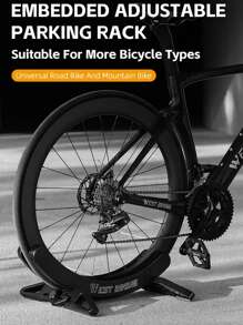 WEST BIKING WEST BIKING Adjustable Bicycle Parking Rack, Indoor Detachable Bicycle Stand, Road Bike/Mountain Bike Cycling Rack Bicycle Accessory