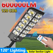 1pc Super Bright Outdoor Solar Street Light,800000LM Commercial Parking Lot Light,LED Solar Light ,Solar Flood Lights With Motion Sensor,Dusk To Dawn Solar Security Flood Lights Outdoor For Parking Lighting,Outdoor Garden Lighting,Playground Light, Yard Decor