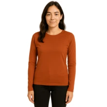 Kit 4 Women's Thermal Plush Cold Winter Blouses S To XL - 彩色 - 查看 6