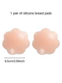 Miếng dán ngực silicon trong suốt/miếng dán ngực silicon trong suốt vô hình cho váy cưới của phụ nữ, miếng dán ngực nhỏ liền mạch và miếng dán ngực silicon nâng ngực lớn cho dây đeo quần lót vô hình - Trong sáng - Xem 9