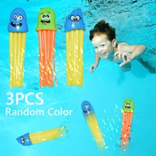 3/4/6pcs, Swimming Pool Diving Toy Set, Diving Jellyfish, Diving Torpedoes, Underwater Swimming Pool Training Toys, Diving Game Training, Random Color Swimming Pool & Water Play Equipment, Squid Shaped Diving Equipment,Adult Party Games