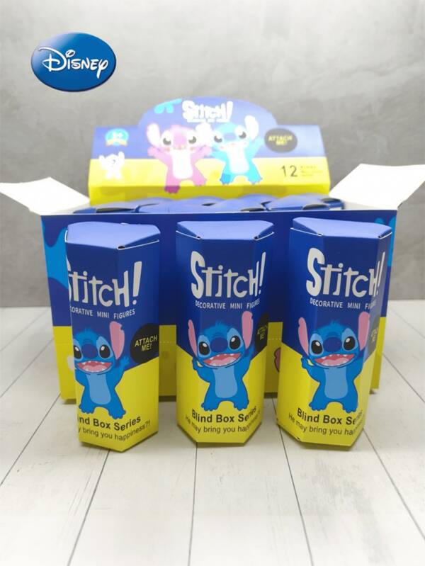 Disney Authorize Disney 2025 New Stitched Angel Blind Box Set - Desktop Car Decoration Doll Random Collection Model Detachable Pendant For Birthday Party Gifts (Random Style, Due To Different Production Batches, Hand Coloring, Some Styles Have Some Minor Flaws, Please Be Aware)