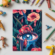 Libro da colorare Premium Mandala di 25 pagine con ricche illustrazioni, taccuino da disegno con illustrazioni a pagina singola, adatto per adulti e adolescenti, ideale per il relax e la creatività, regalo ideale per Ognissanti, Ringraziamento, Natale e altre feste, Ritorno a scuola, Forniture scolastiche