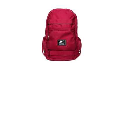 Antifashion Mochila escolar  Skate portalaptop rojo patineta moda,  deporte, estilo