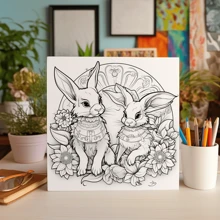 Libro da colorare per animali avanzato di 25 pagine spesse, pieno di scene immaginative con illustrazioni elaborate, taccuino da schizzo a pagina singola adatto per adulti e adolescenti, ideale per il relax, la creatività e come regalo per Ognissanti, Ringraziamento, Natale e altre feste, ritorno a scuola, forniture scolastiche