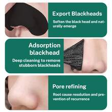 Skin Care | Deep Cleansing Blackhead Remover Nose Strips – Charcoal Pore Strips For Oily Skin, Instantly Remove Blackheads & Unclog Pores, Nose Care For Men & Women - Green - View 5