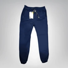 Men Jeans - Navy Blue - View 1