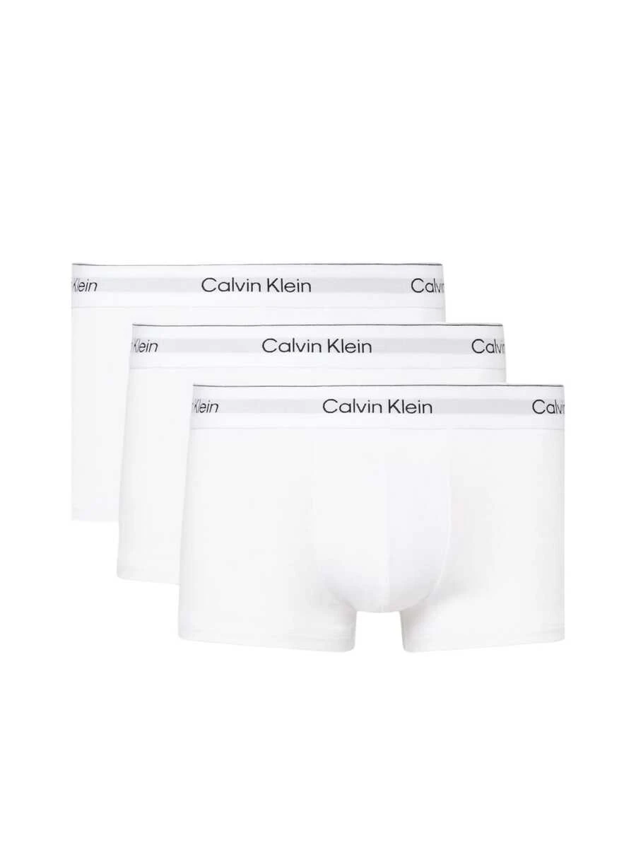 Calvin Klein 3 Pack Boxers - White - View 1