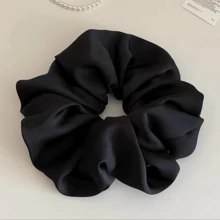 1 件素色优雅缎面大号发圈 - 柔软、舒适、高弹力发带，适合女性日常使用、发带、发饰、发饰 - 彩色 - 查看 11