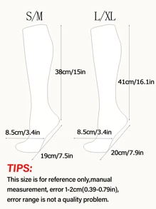 3 Pairs Vibrant Compression Calf Socks For Running & Hiking - Breathable, Stretchy Athletic Socks With Arch Support, Colorful Vibrant Cartoon Patterns Design, Machine Washable, 25% Elastane/75% Polyester